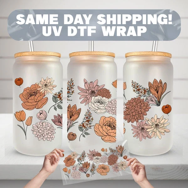 تصویر نمونهٔ لیبل UV DTF